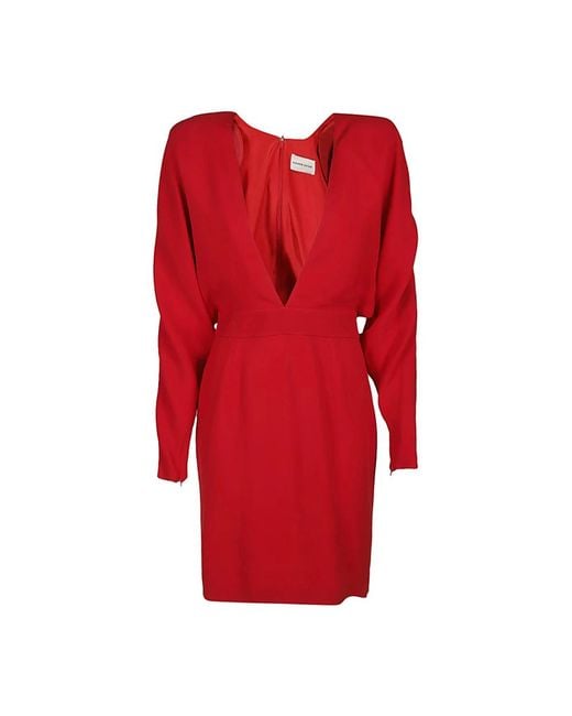 Alexandre Vauthier Kleedjes ,Rood ,Party Kleedjes in het Red