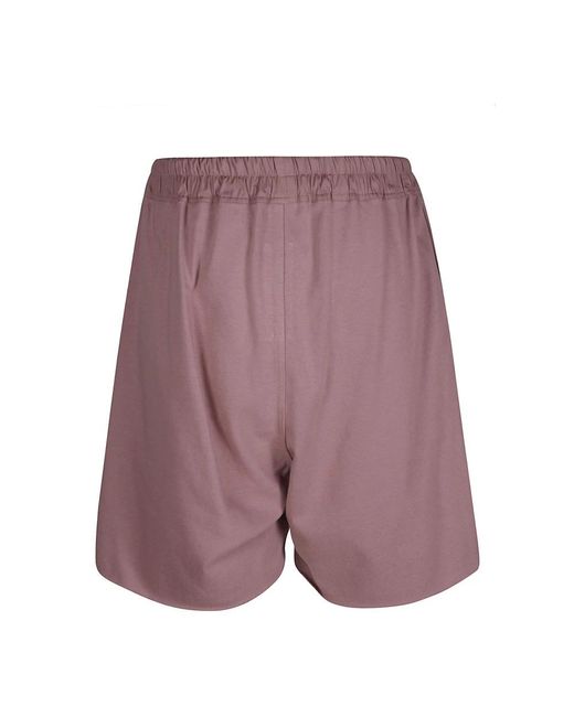 Rick Owens Purple Casual Shorts for men