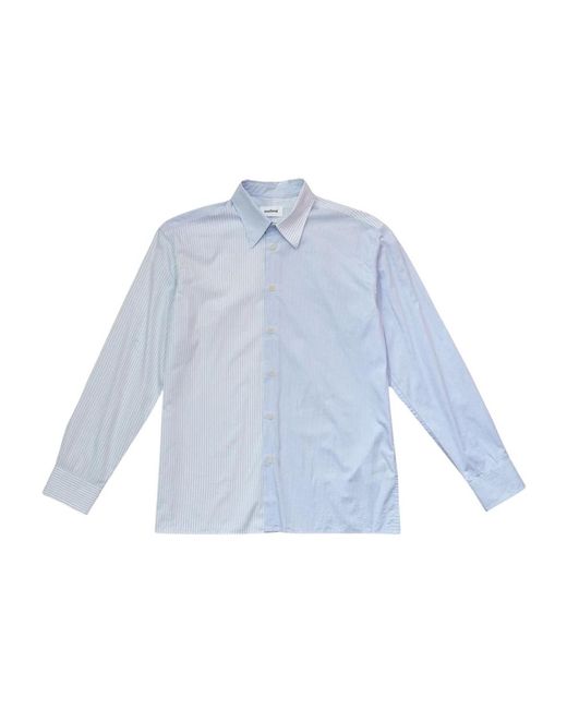Soulland Blue Casual Shirts for men
