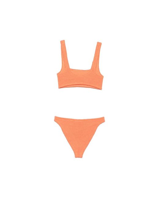 Hunza G Orange Bikinis