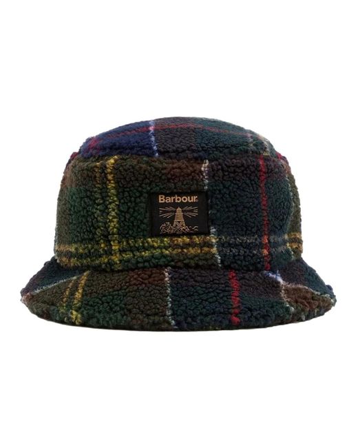Barbour Accessoires ,Veelkleurig ,Field Vissershoed in het Green voor heren