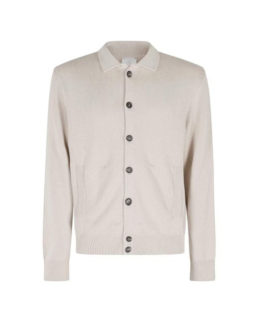 Eleventy Natural Cardigans for men
