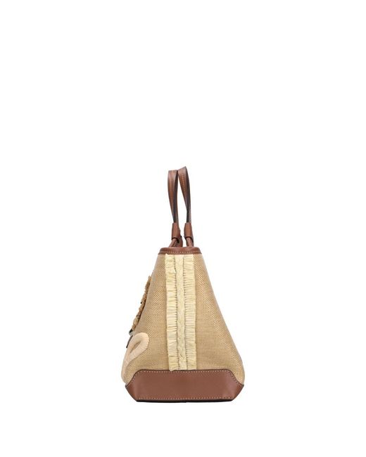 Roger Vivier Brown Shopping Bags