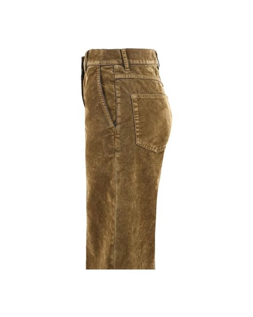 Aspesi Natural Wide Trousers