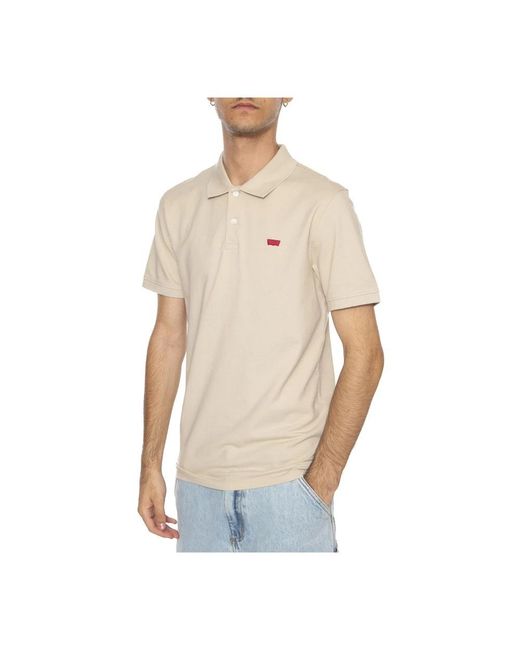 Levi's Tops ,Polo Shirts in het Natural voor heren