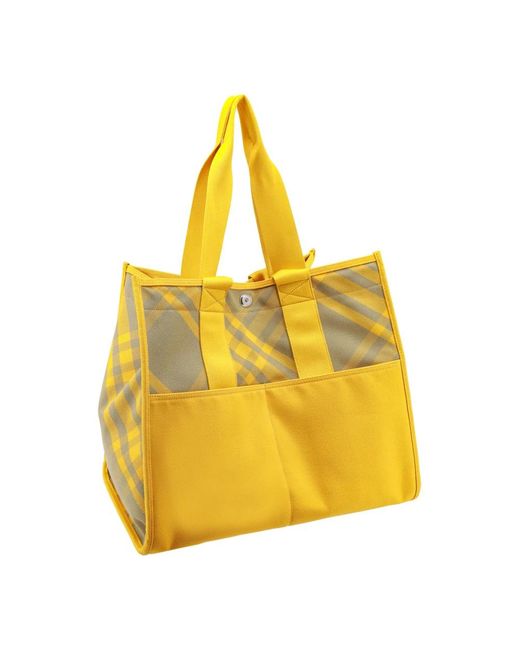 Bags > handbags Burberry pour homme en coloris Yellow