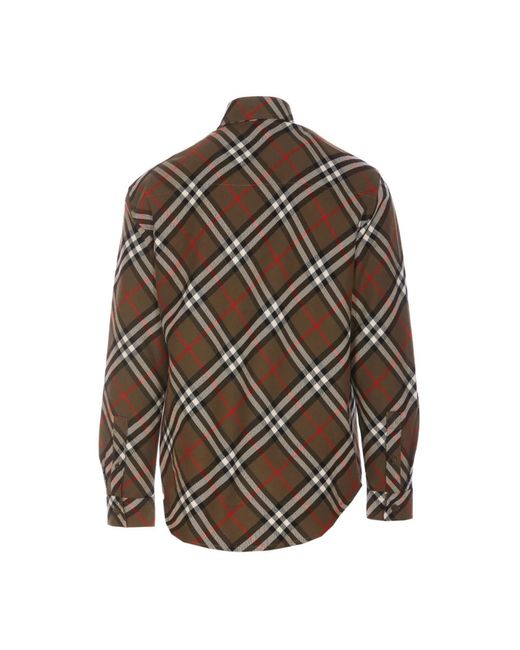 Casual Shirts di Burberry in Brown da Uomo