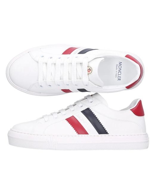 Moncler Red Sneakers