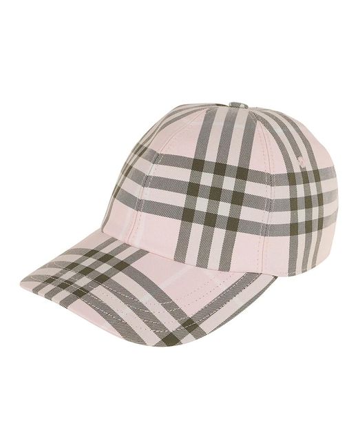 Burberry Pink Klassische Mütze