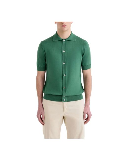 FILIPPO DE LAURENTIIS Green Cardigans for men