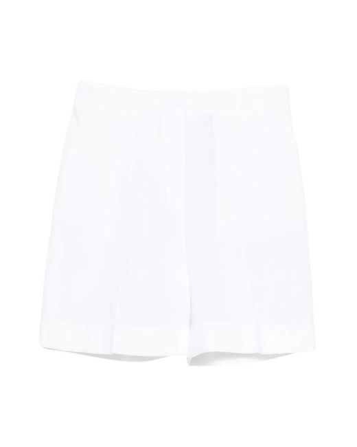 Eleventy White Casual Shorts