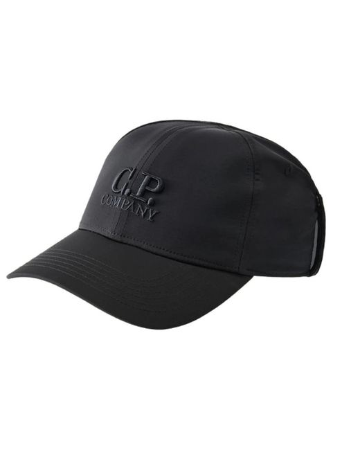C P Company Black Hats & Caps