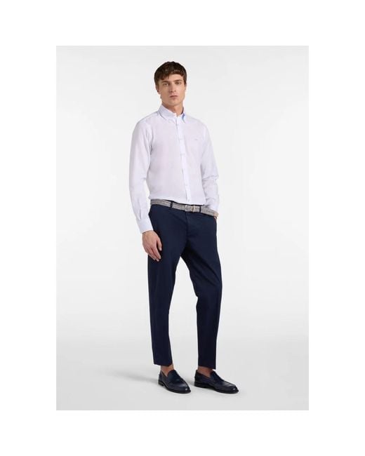 Harmont & Blaine Blue Chinos for men