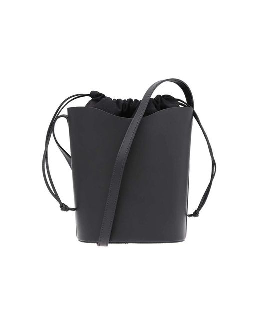 Il Bisonte Black Bucket Bags