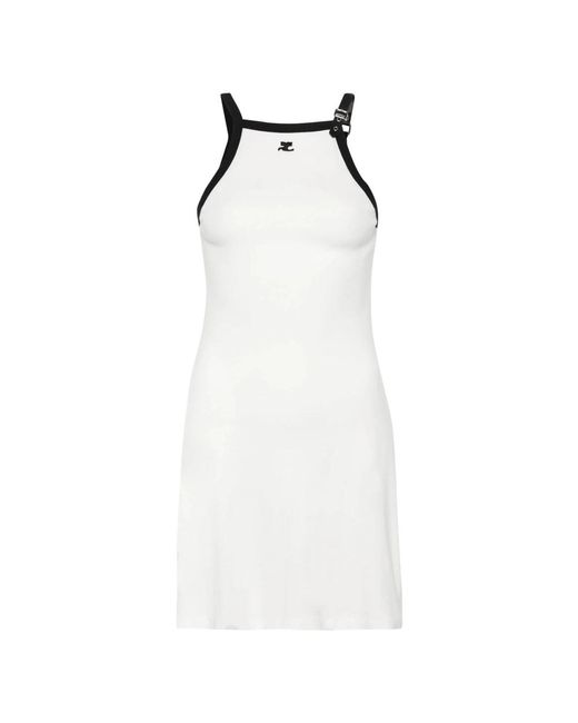 Short dresses Courreges de color White