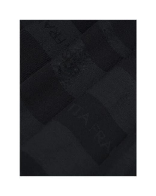 Elisabetta Franchi Black Scarves
