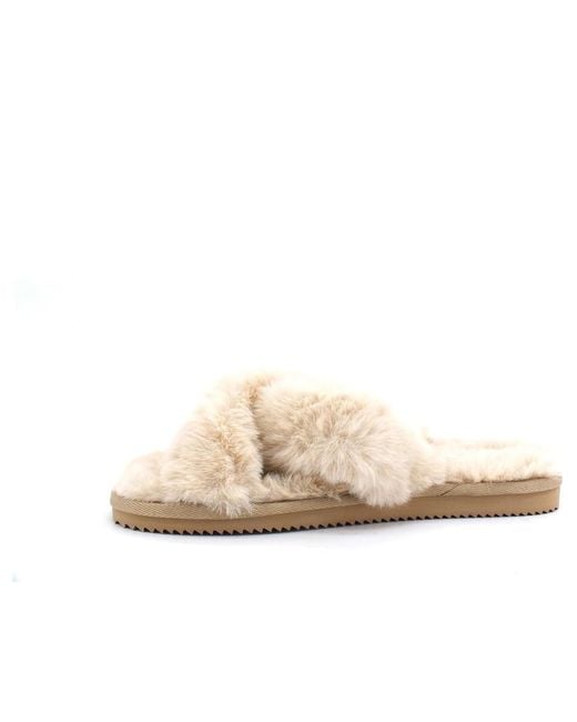 Slippers Michael Kors en coloris Natural