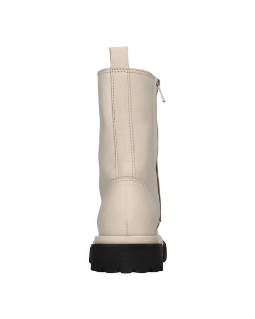 Officine Creative Natural Lace-Up Boots