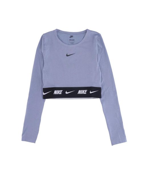 Nike Blue Long Sleeve T-Shirts