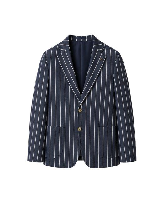 Paoloni Blue Blazers for men