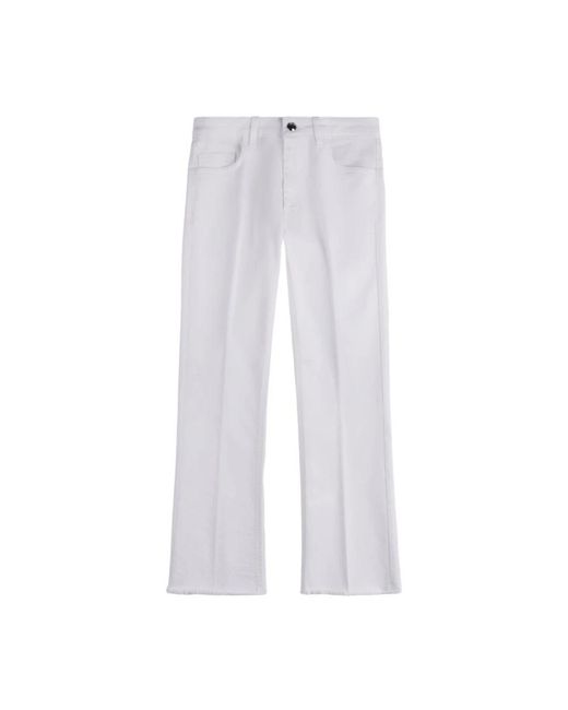 Cropped Jeans Fay de color White