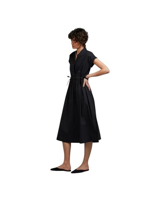 Stenstroms Black Wrap Dresses