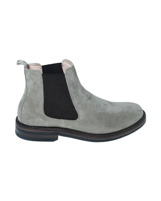 Astorflex Gray Chelsea Boots for men