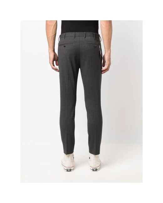 PT Torino Gray Suit Trousers for men
