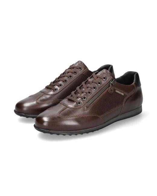Mephisto Brauner schnür-zip-sneaker in Brown für Herren