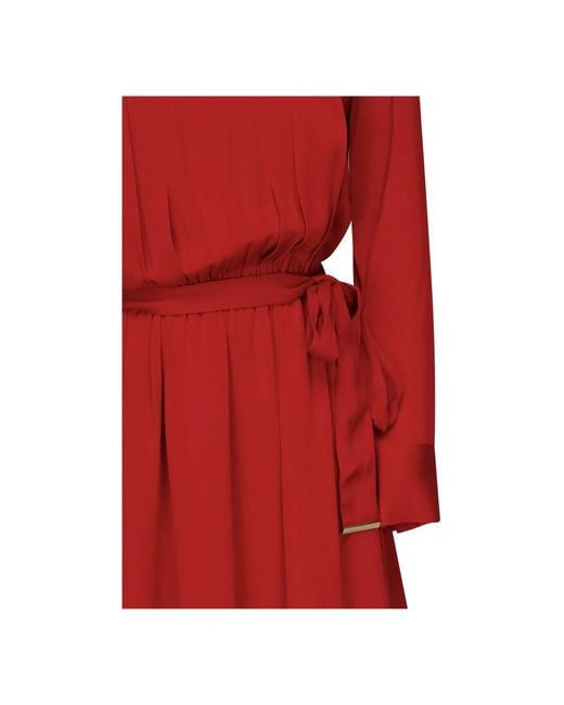 Short Dresses Guess de color Red