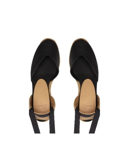 Castaner Metallic Wedges