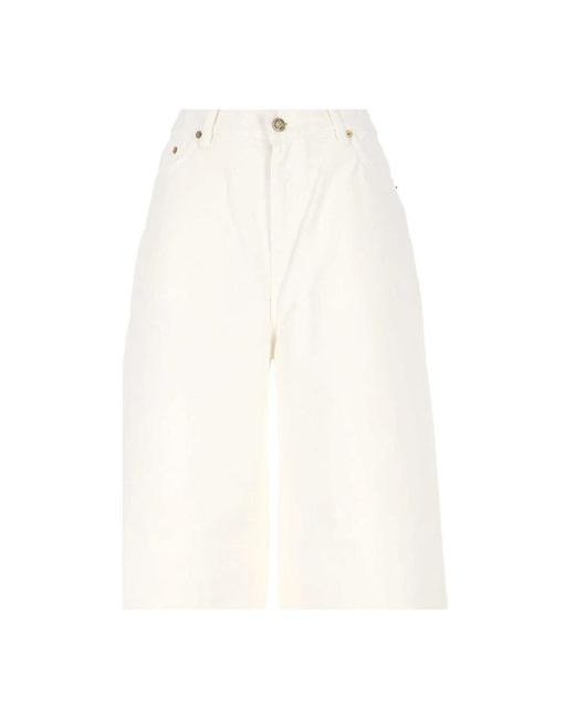 Golden Goose Deluxe Brand White Wide Jeans