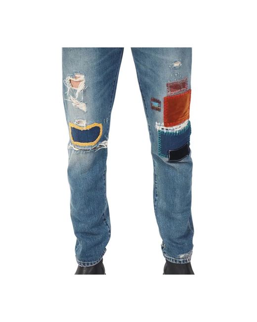 PT Torino Patchwork Jeans in Blue für Herren