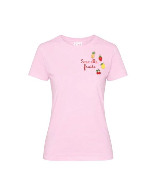 Mc2 Saint Barth Pink T-Shirts
