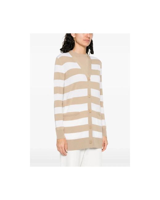 Max Mara Cardigans in het White
