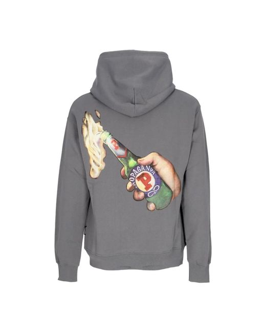 Propaganda Gray Hoodies for men
