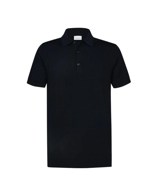 Profuomo Luxury Basic Polo in het Black voor heren