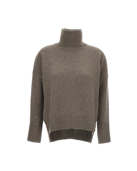Lisa Yang Gray Heidi Pullover