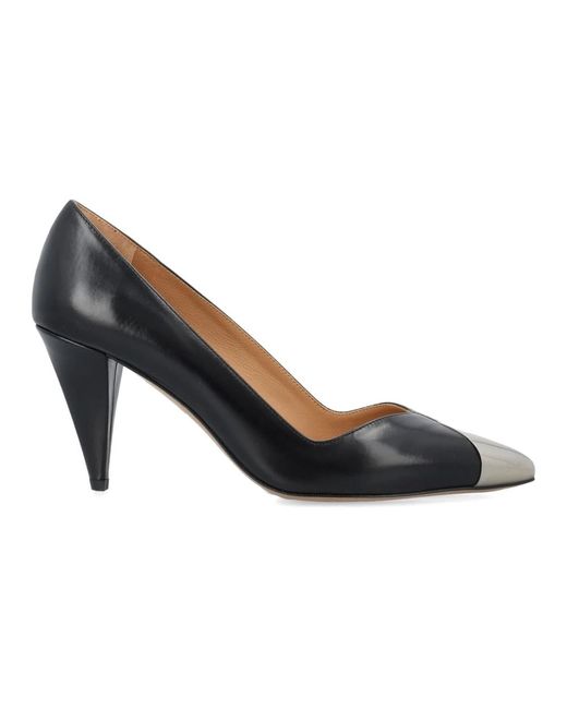 Zapatos De Tacón Negros Con Punta, Mujer, Talla Isabel Marant de color Blue