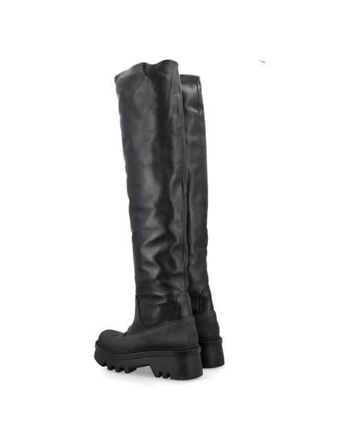 Chloé Black Over-Knee Boots