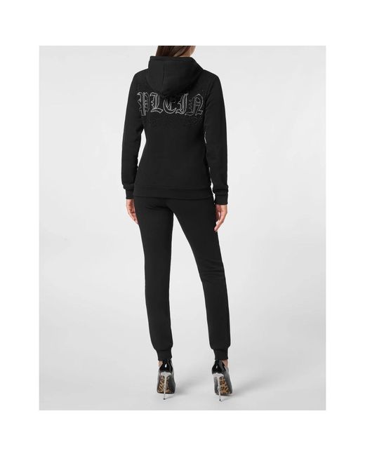 Philipp Plein Gothic Plein Tracksuit in het Black