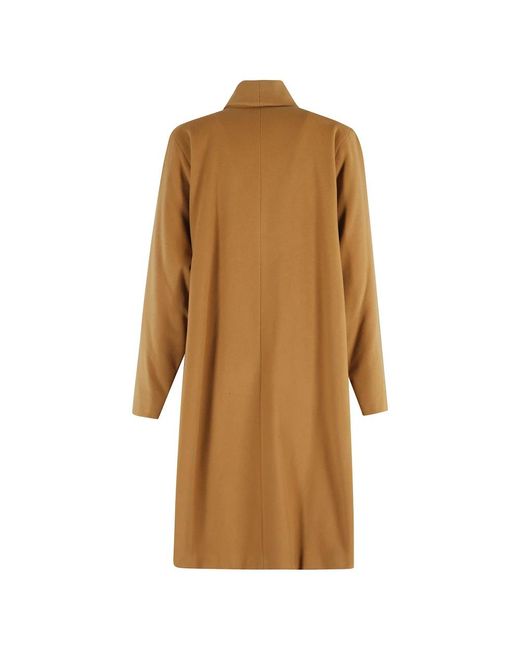 Isabel Marant Brown Kamel Wollmischung Elise Mantel