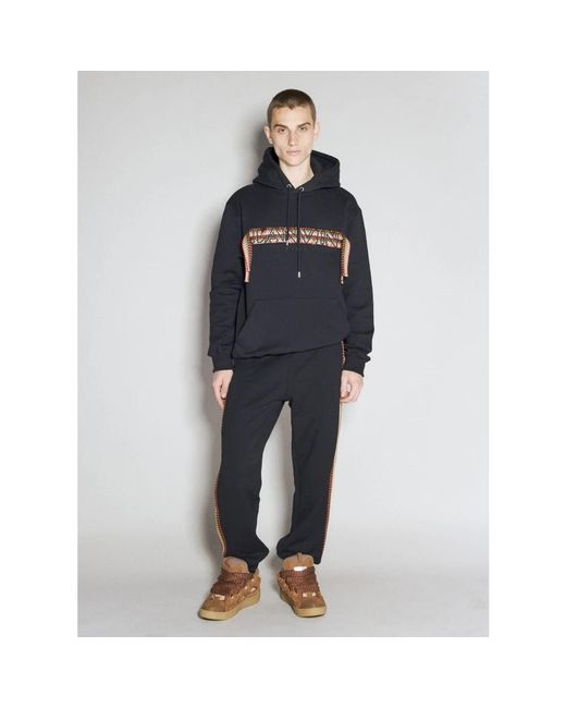 Lanvin Blue Hoodies for men