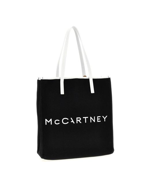 Stella McCartney Black Shopping Bags