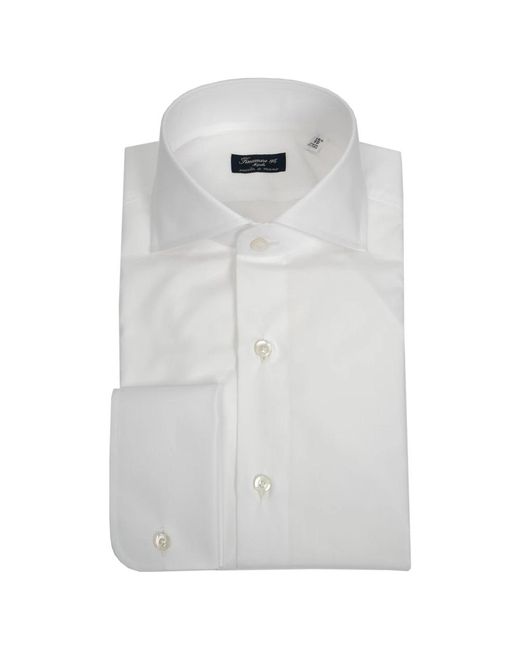 Formal Shirts di Finamore 1925 in White da Uomo