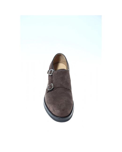 Green George Brown Flats for men