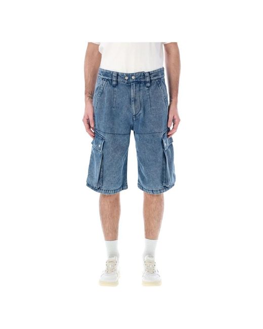 Isabel Marant Blue Denim Shorts for men