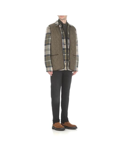 Barbour Green Waistcoats for men