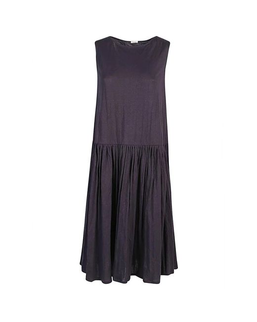 Apuntob Blue Knitted Dresses
