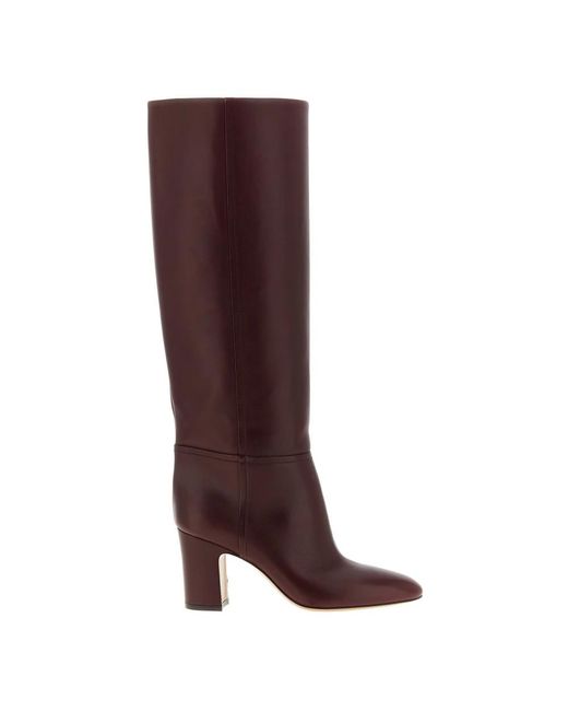 Paris Texas Brown Heeled Boots